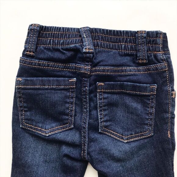 Old navy dark wash skinny jeans EUC 3-6 months - Picture 6 of 6